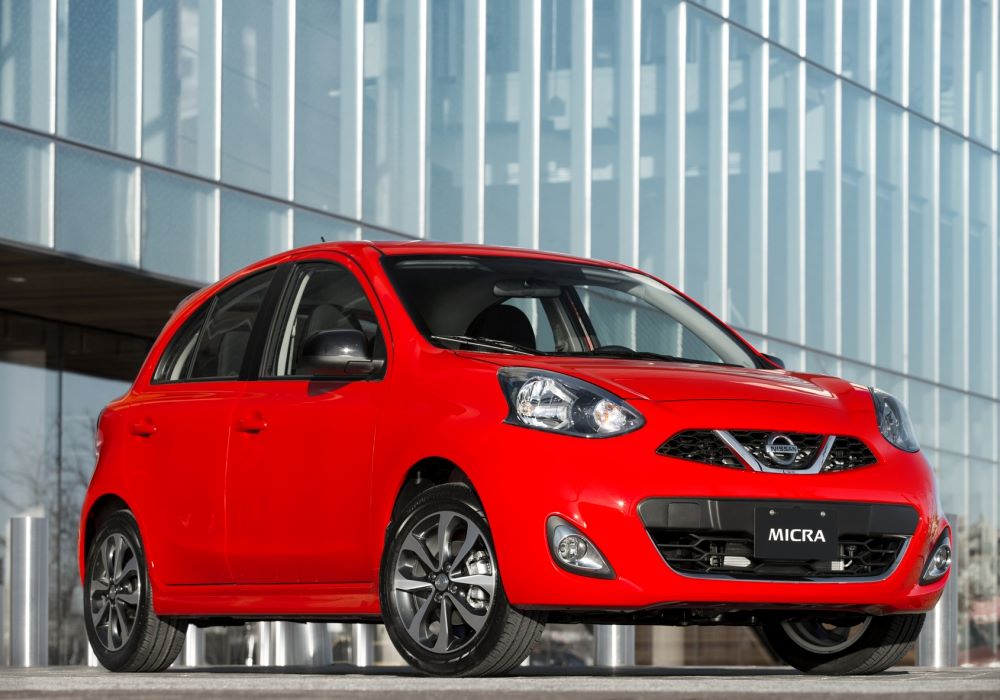 Nissan Micra red