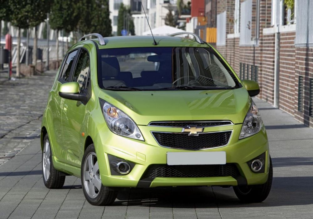 chevrolet spark green