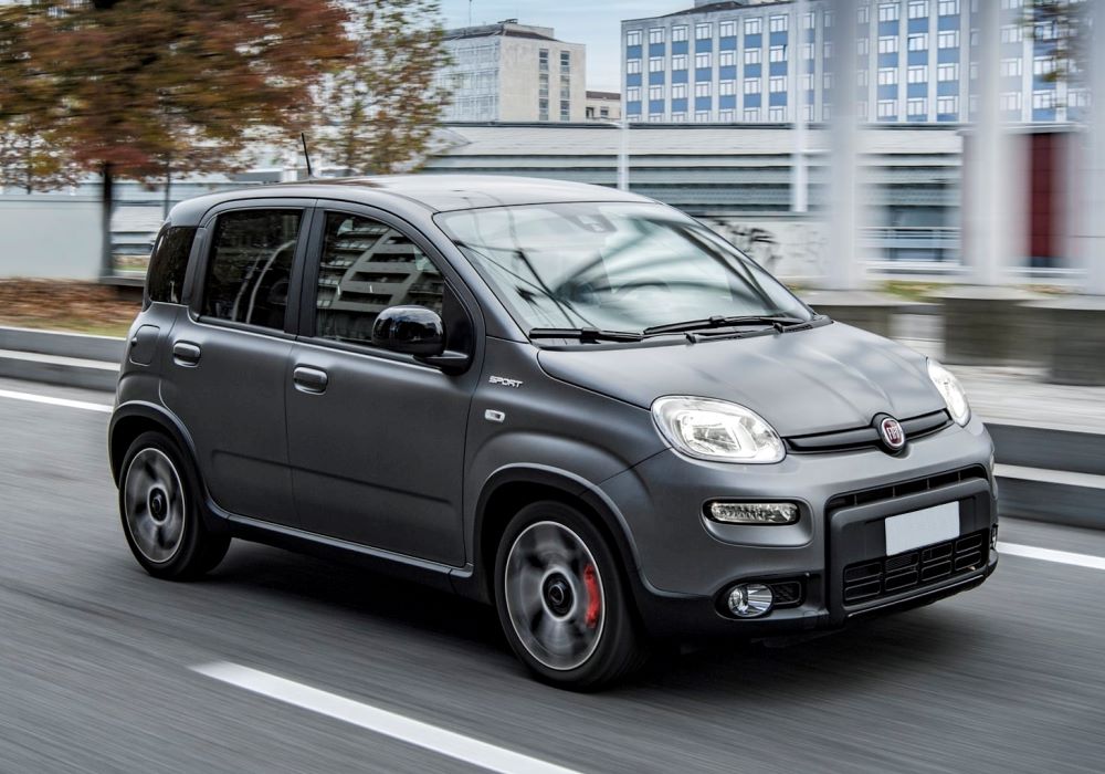 fiat panda grey